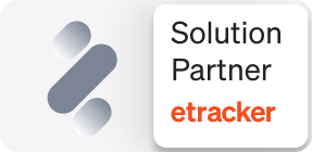 Logo von "etracker"