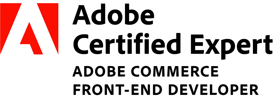 Adobe Certified Expert Adobe Commerce Frontend Developer Badge Adobe Certified Expert Adobe Commerce Frontend Developer Badge - Simon Sprankel